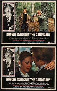 2r862 CANDIDATE 2 LCs 1972 w/great border image of candidate Robert Redford blowing a bubble!