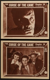 2r910 IRON CLAW 2 chapter 10 LCs 1941 Charles Quigley, Columbia serial, The Curse of the Cave!