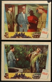 2r918 KANSAS CITY CONFIDENTIAL 2 LCs 1952 John Payne, Lee Van Cleef, Missouri film noir