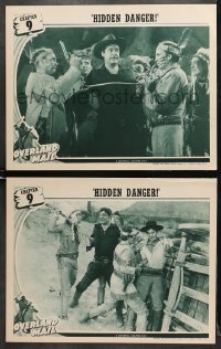 2r947 OVERLAND MAIL 2 chapter 9 LCs 1942 western cowboy Lon Chaney Jr Universal chapter play serial!