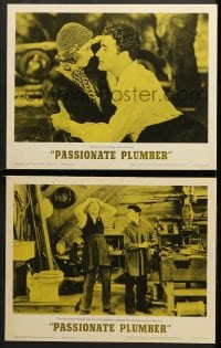 2r950 PASSIONATE PLUMBER 2 LCs R1962 Buster Keaton, Gilbert Roland, Armetta, pretty Irene Purcell!