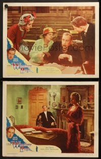 2r996 WINSLOW BOY 2 LCs 1950 Robert Donat, English classic, from Terence Rattigan's play!