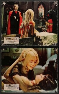 2r504 LUST FOR A VAMPIRE 6 English LCs 1971 Yutte Stensgaard, Ralph Bates, sexy exercisers