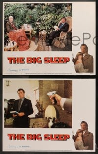 2r614 BIG SLEEP 4 LCs 1978 Robert Mitchum & sexy Candy Clark, Joan Collins!