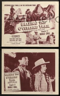 2r615 BLAZING THE OVERLAND TRAIL 4 chapter 13 LCs 1956 Heroes of the Pony Express, Bugle Call!