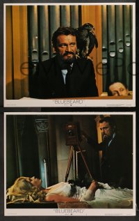 2r400 BLUEBEARD 7 int'l LCs 1972 creepy images of serial killer Richard Burton and sexy top cast!