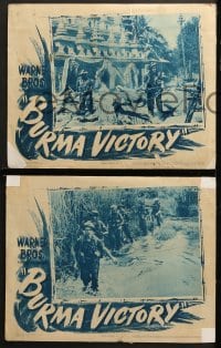 2r476 BURMA VICTORY 6 LCs 1945 Roy Boulting directed documentary, WWII behind the lines!