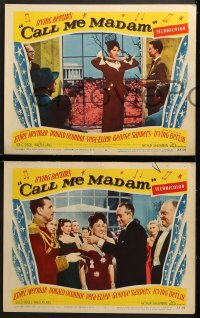2r401 CALL ME MADAM 7 LCs 1953 Ethel Merman, Donald O'Connor & Vera-Ellen sing Irving Berlin songs!
