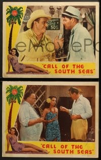 2r402 CALL OF THE SOUTH SEAS 7 LCs 1944 great images of Janet Martin, Allan Rocky Lane, Adele Mara!