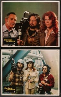 2r074 CHINA SYNDROME 8 LCs 1979 Jack Lemmon, Jane Fonda, Michael Douglas, nuclear meltdown thriller!
