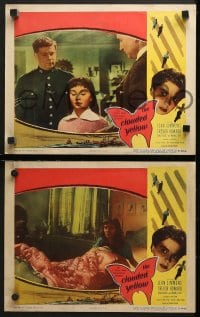 2r407 CLOUDED YELLOW 7 LCs 1951 gorgeous Jean Simmons, Trevor Howard, great suspense!