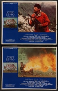 2r632 DEER HUNTER 4 LCs 1978 Michael Cimino, Robert De Niro, Walken, Savage, Cazale!