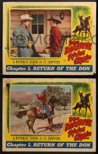 2r484 DON DAREDEVIL RIDES AGAIN 6 chapter 1 LCs 1951 Republic serial, Bradford, Return of the Don!