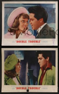 2r106 DOUBLE TROUBLE 8 LCs 1967 images of rockin' Elvis Presley singing and dancing, Annette Day!