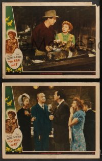 2r745 EGG & I 3 LCs 1947 great images of Fred MacMurray, Claudette Colbert, 1st Ma & Pa Kettle!
