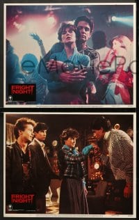 2r754 FRIGHT NIGHT 3 LCs 1985 images of vampire Chris Sarandon, William Ragsdale, Amanda Bearse!