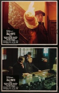 2r147 GODFATHER PART II 8 LCs 1974 Al Pacino, Robert De Niro, Francis Ford Coppola classic!