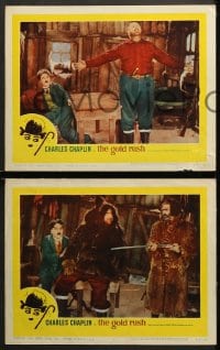 2r755 GOLD RUSH 3 LCs R1959 cool images from Charlie Chaplin classic!