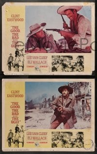 2r556 GOOD, THE BAD & THE UGLY 5 LCs 1968 Clint Eastwood, Lee Van Cleef, Wallach, Leone classic!