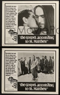 2r557 GOSPEL ACCORDING TO ST. MATTHEW 5 LCs 1966 Pier Paolo Pasolini's Il Vangelo secondo Matteo!