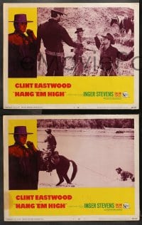 2r558 HANG 'EM HIGH 5 LCs 1968 Clint Eastwood, they hung the wrong man & didn't finish the job!