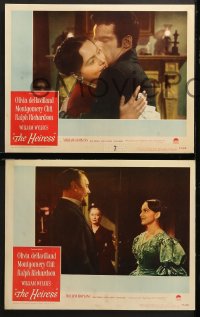 2r489 HEIRESS 6 LCs 1949 William Wyler, Olivia de Havilland & Montgomery Clift!