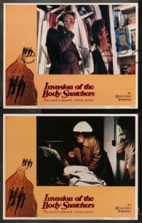 2r426 INVASION OF THE BODY SNATCHERS 7 LCs 1978 Donald Sutherland, classic sci-fi remake!