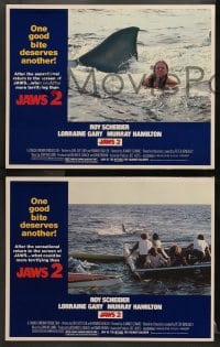 2r660 JAWS 2 4 LCs R1980 Roy Scheider, one good bite deserves another, what could be more terrifying!