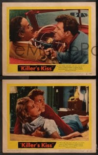 2r765 KILLER'S KISS 3 LCs 1955 early Stanley Kubrick noir set in New York's Clip Joint Jungle!