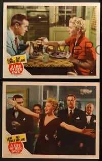 2r566 LIFE OF HER OWN 5 LCs 1950 sexy Lana Turner as Lily James who really lived, Ray Milland!