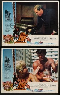 2r213 LIVE A LITTLE STEAL A LOT 8 LCs 1975 AIP, Robert Conrad, Don Stroud, biggest job in history!