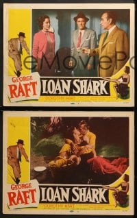 2r770 LOAN SHARK 3 LCs 1952 George Raft, Dorothy Hart, the inside on today's most despised racket!