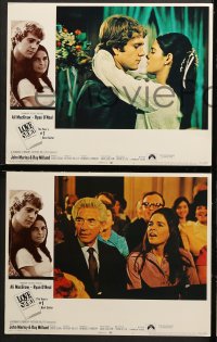 2r216 LOVE STORY 8 LCs 1970 Ali MacGraw & Ryan O'Neal, directed by Arthur Hiller!