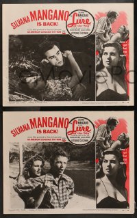 2r217 LURE OF THE SILA 8 LCs 1954 sexy Silvana Mangano is more alluring and dangerous than ever!