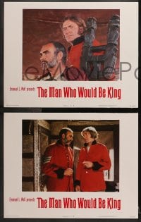 2r222 MAN WHO WOULD BE KING 8 LCs 1975 British soldiers Sean Connery & Michael Caine!