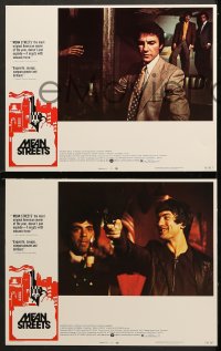2r227 MEAN STREETS 8 LCs 1973 Harvey Keitel, Cesare Danova, directed by Martin Scorsese!