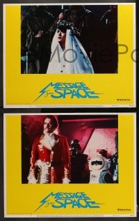 2r228 MESSAGE FROM SPACE 8 LCs 1978 directed by Kinji Fukasaku, Sonny Chiba, Vic Morrow!