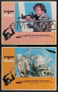 2r236 MITCHELL 8 LCs 1975 great images of Joe Don Baker in title role & sexy Linda Evans!
