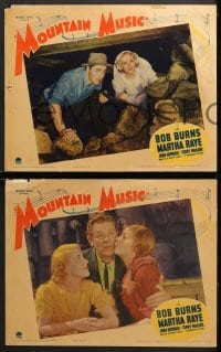 2r238 MOUNTAIN MUSIC 8 LCs 1937 Bob Burns & Martha Raye go honeymooning in Arkansas!