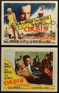 2r254 OASIS 8 LCs 1956 directed by Yves Allegret, Michele Morgan, Pierre Brasseur!