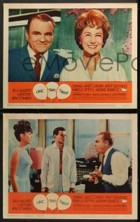 2r785 ONE, TWO, THREE 3 LCs 1962 Billy Wilder, Horst Buchholz with Pamela Tiffin & James Cagney!