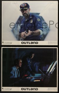 2r441 OUTLAND 7 LCs 1981 Sean Connery is the only law on Jupiter's moon, Peter Boyle, sci-fi!