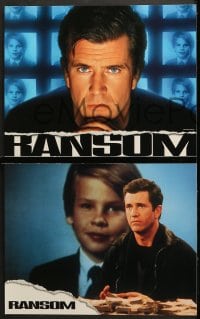 2r519 RANSOM 6 LCs 1996 Mel Gibson, sexy Rene Russo, directed by Ron Howard!