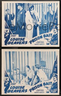 2r685 REFORM SCHOOL 4 LCs R1940s Toddy Pictures, Harlem's Tuff Kids in Prison Bait!