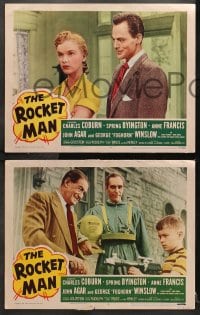 2r691 ROCKET MAN 4 LCs 1954 Charles Coburn, Spring Byington, Anne Francis, written by Lenny Bruce