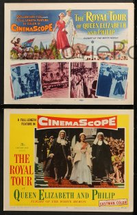 2r298 ROYAL TOUR OF QUEEN ELIZABETH & PHILIP 8 LCs 1954 a full length feature in CinemaScope!