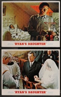 2r299 RYAN'S DAUGHTER 8 LCs 1970 Robert Mitchum, Sarah Miles, directed by David Lean!