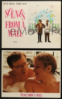 2r304 SCENES FROM A MALL 8 LCs 1991 Woody Allen, Bette Midler, directed by Paul Mazursky!
