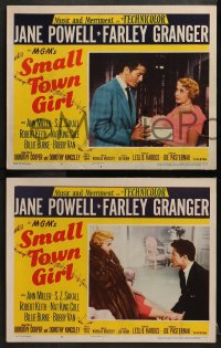 2r449 SMALL TOWN GIRL 7 LCs 1953 sexy Jane Powell, Farley Granger, Ann Miller, S.Z. Sakall!