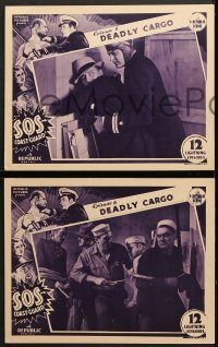 2r807 SOS COAST GUARD 3 chapter 6 LCs 1937 Ralph Byrd, Bela Lugosi in border, serial, Deadly Cargo!